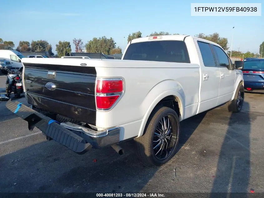 1FTPW12V59FB40938 2009 Ford F-150 King Ranch/Lariat/Platinum/Xl/Xlt