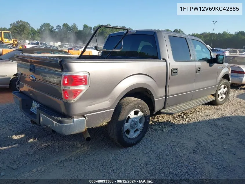 2009 Ford F-150 King Ranch/Lariat/Platinum/Xl/Xlt VIN: 1FTPW12V69KC42885 Lot: 40093388