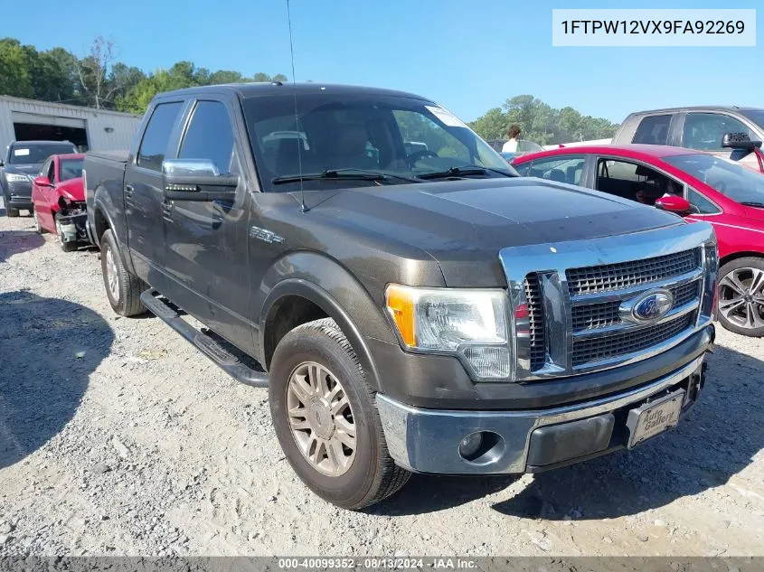 1FTPW12VX9FA92269 2009 Ford F-150 King Ranch/Lariat/Platinum/Xl/Xlt