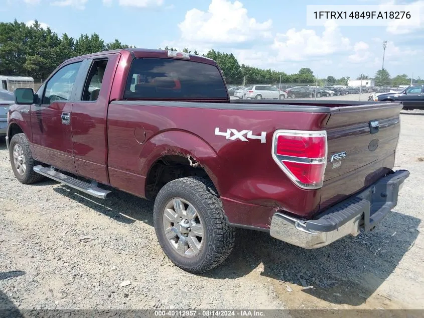 1FTRX14849FA18276 2009 Ford F-150 Stx/Xl/Xlt