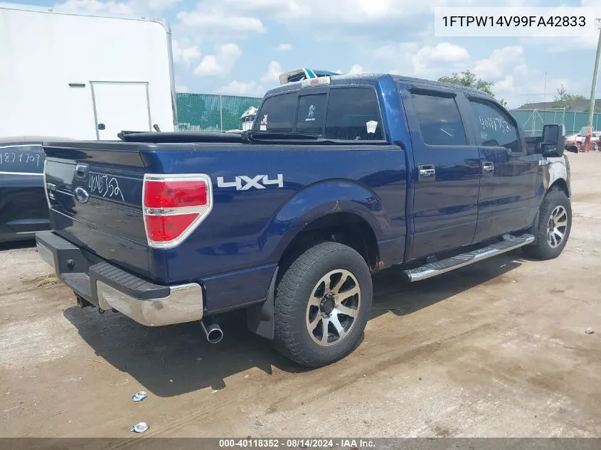 1FTPW14V99FA42833 2009 Ford F-150 Fx4/King Ranch/Lariat/Platinum/Xl/Xlt