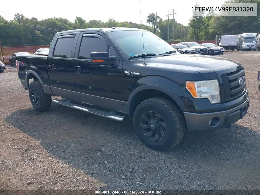 2009 Ford F-150 Fx4/King Ranch/Lariat/Platinum/Xl/Xlt VIN: 1FTPW14V99FB31320 Lot: 40132448