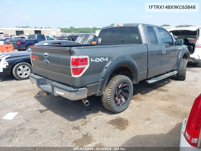 1FTRX148X9KC63848 2009 Ford F-150 Stx/Xl/Xlt