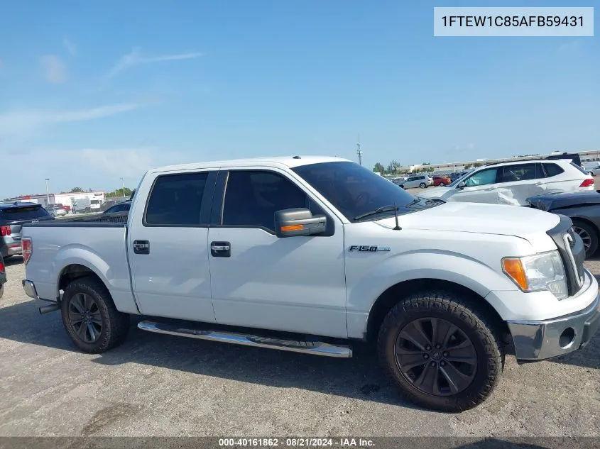 1FTEW1C85AFB59431 2010 Ford F150 Supercrew