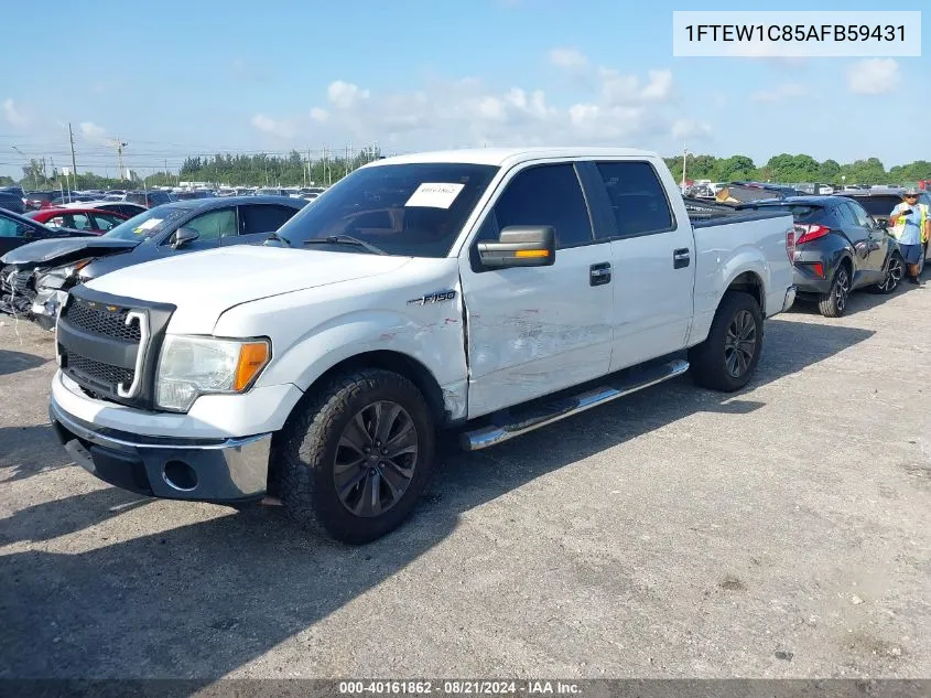 1FTEW1C85AFB59431 2010 Ford F150 Supercrew