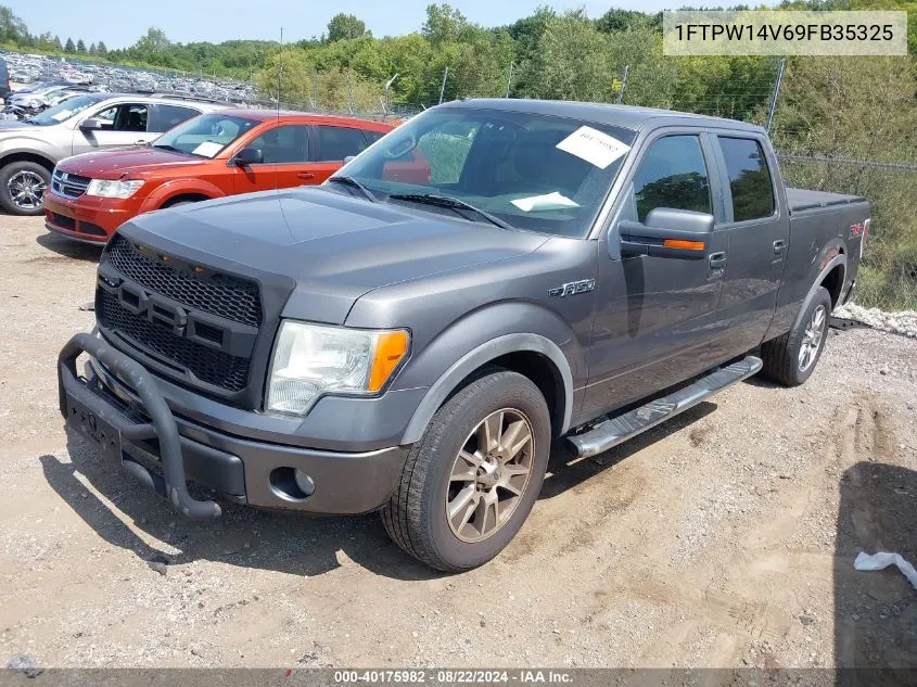 2009 Ford F-150 Fx4/King Ranch/Lariat/Platinum/Xl/Xlt VIN: 1FTPW14V69FB35325 Lot: 40175982