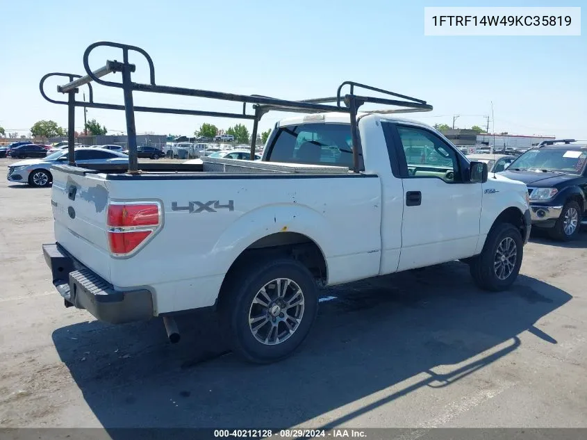 1FTRF14W49KC35819 2009 Ford F-150 Stx/Xl/Xlt