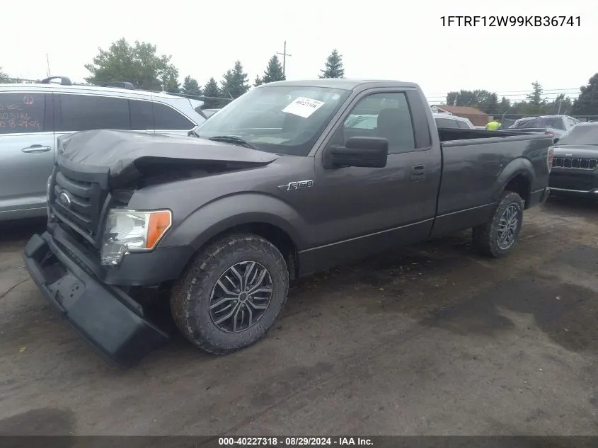 1FTRF12W99KB36741 2009 Ford F-150 Stx/Xl/Xlt