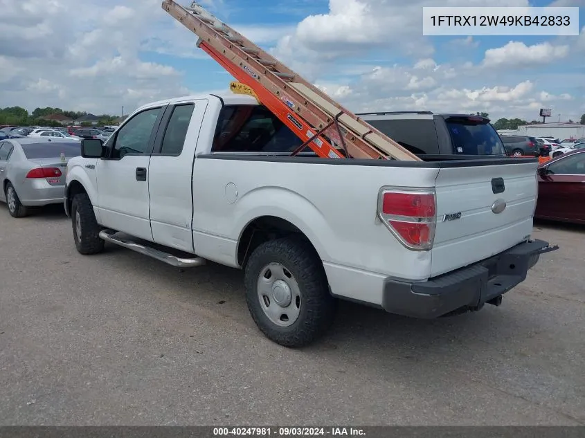 1FTRX12W49KB42833 2009 Ford F-150 Stx/Xl