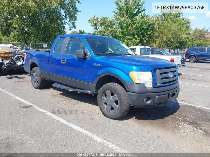 2009 Ford F-150 Stx/Xl VIN: 1FTRX14W79FA03768 Lot: 40277218