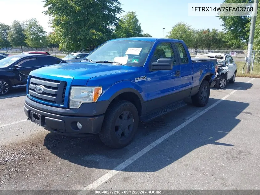 2009 Ford F-150 Stx/Xl VIN: 1FTRX14W79FA03768 Lot: 40277218