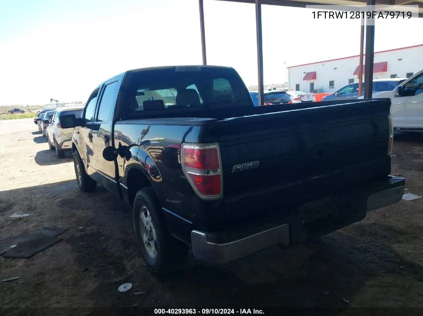 1FTRW12819FA79719 2009 Ford F-150 Supercrew