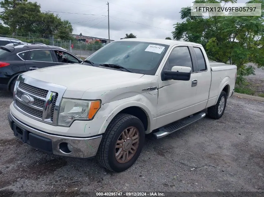 2009 Ford F-150 Super Cab VIN: 1FTRX12V69FB05797 Lot: 40295747