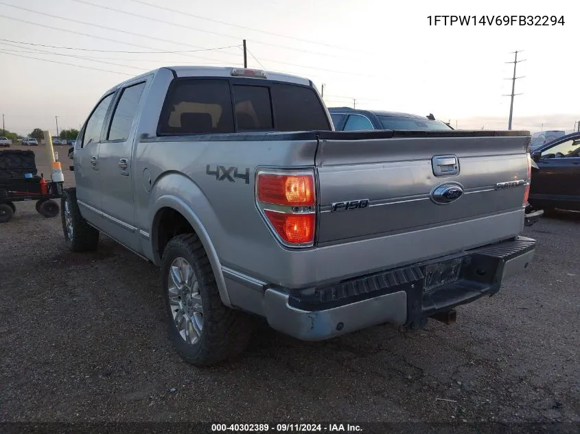 1FTPW14V69FB32294 2009 Ford F-150 Supercrew