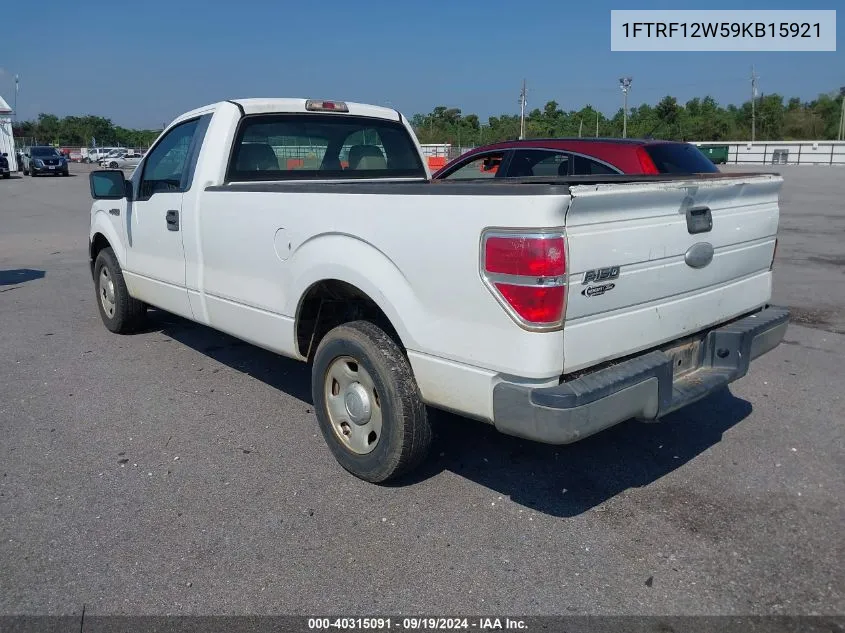 1FTRF12W59KB15921 2009 Ford F-150 Stx/Xl/Xlt