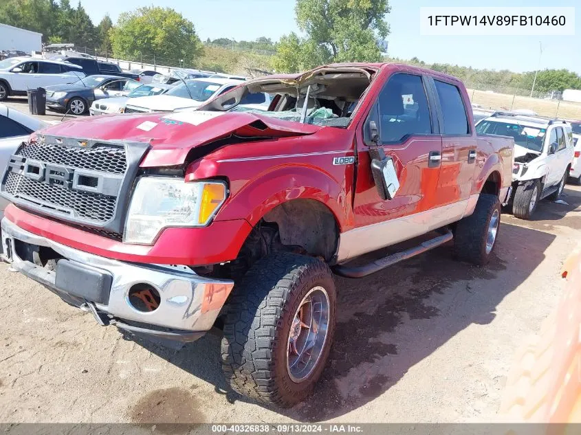 2009 Ford F-150 Xlt VIN: 1FTPW14V89FB10460 Lot: 40326838