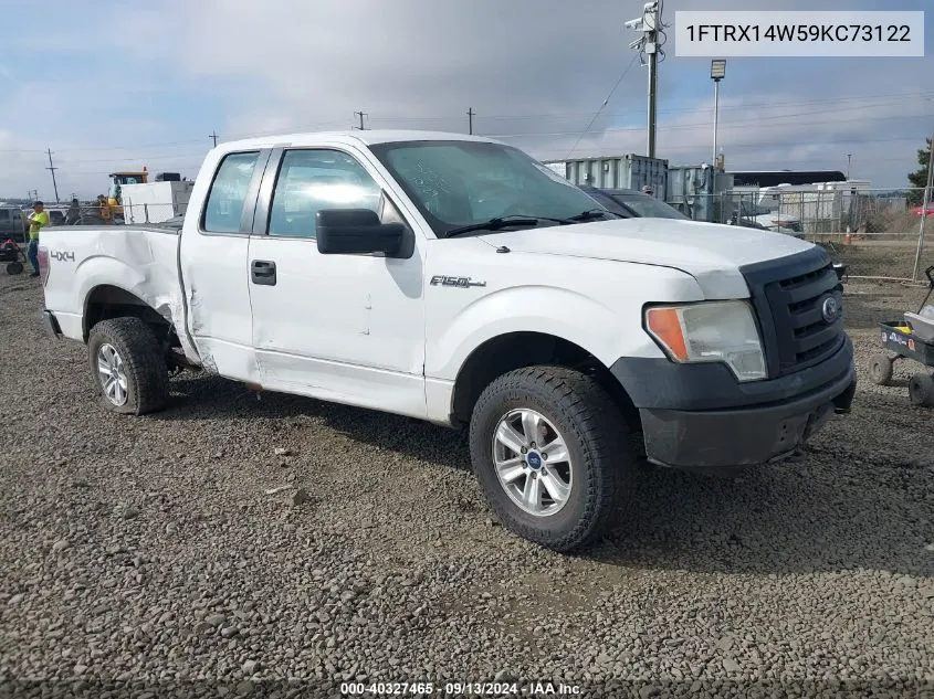 2009 Ford F-150 Super Cab VIN: 1FTRX14W59KC73122 Lot: 40327465