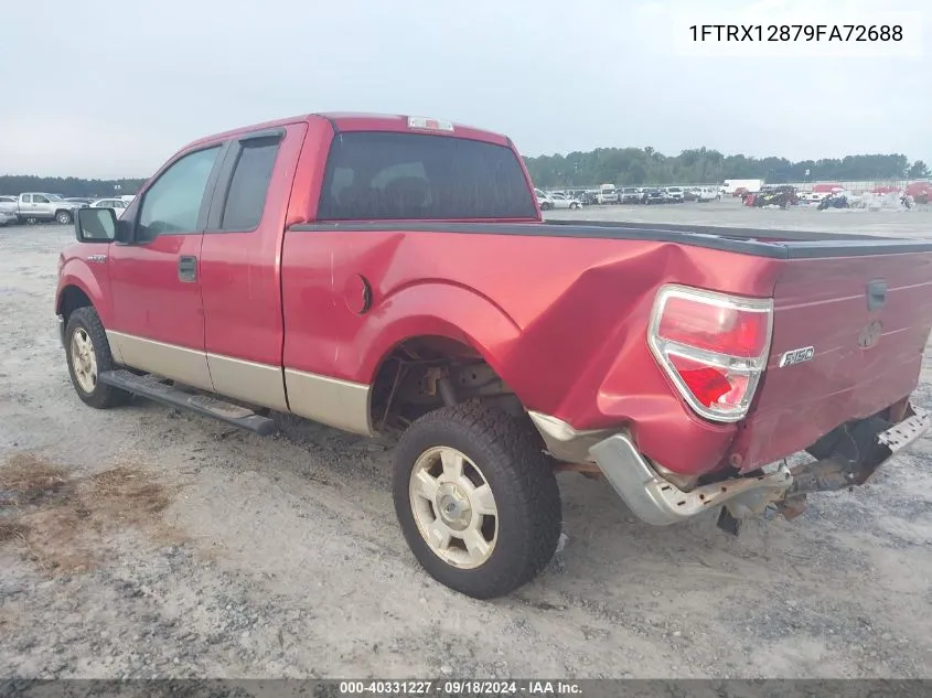 1FTRX12879FA72688 2009 Ford F-150 Super Cab