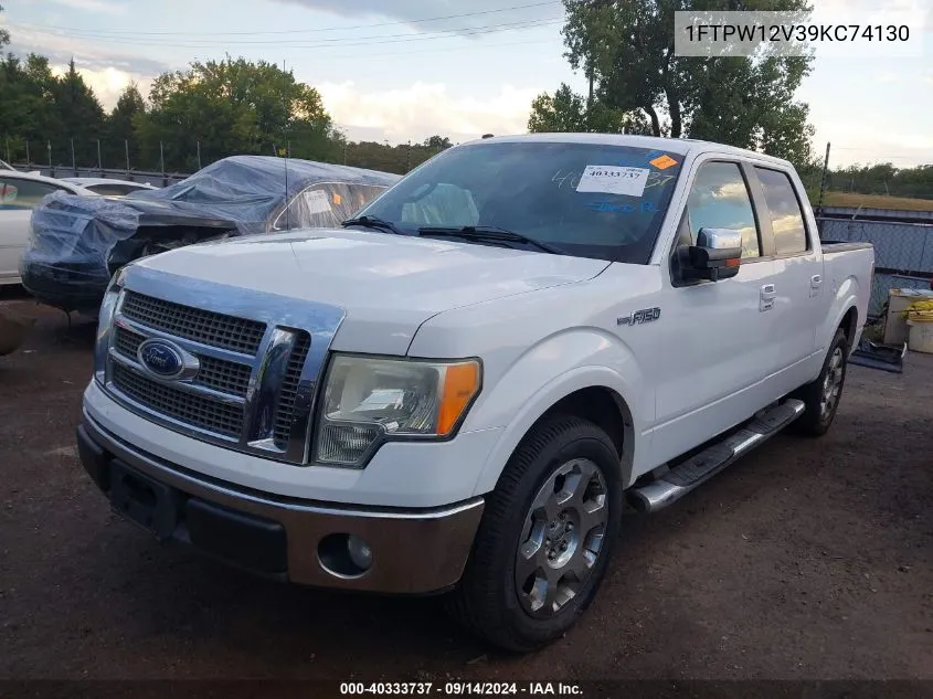 2009 Ford F-150 King Ranch/Lariat/Platinum/Xl/Xlt VIN: 1FTPW12V39KC74130 Lot: 40333737