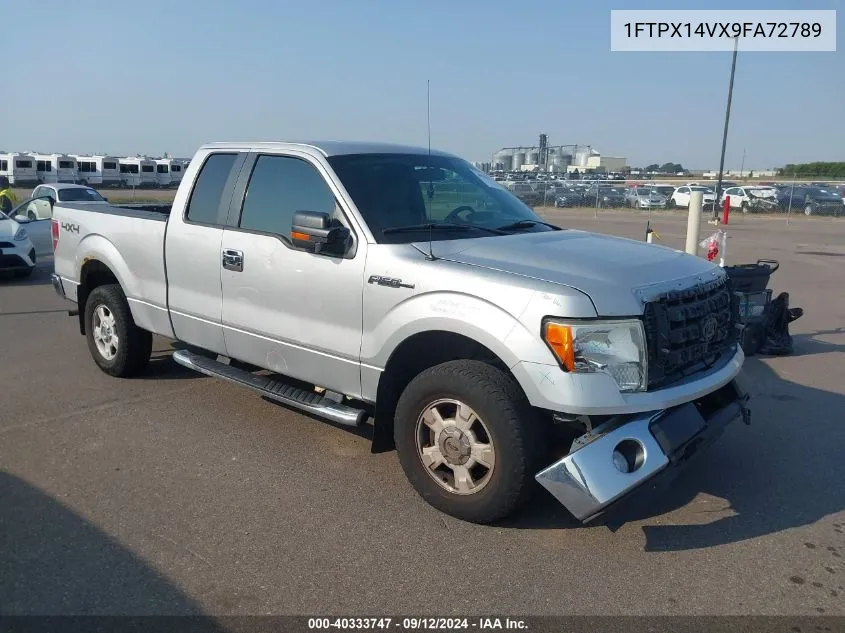 2009 Ford F-150 Super Cab VIN: 1FTPX14VX9FA72789 Lot: 40333747