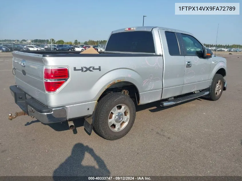 1FTPX14VX9FA72789 2009 Ford F-150 Super Cab