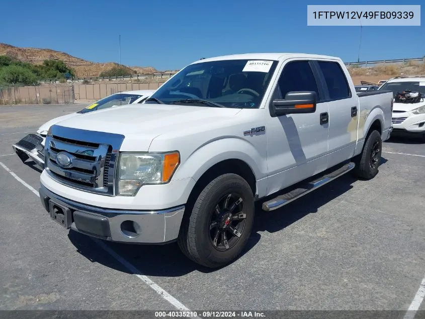 2009 Ford F-150 King Ranch/Lariat/Platinum/Xl/Xlt VIN: 1FTPW12V49FB09339 Lot: 40335210