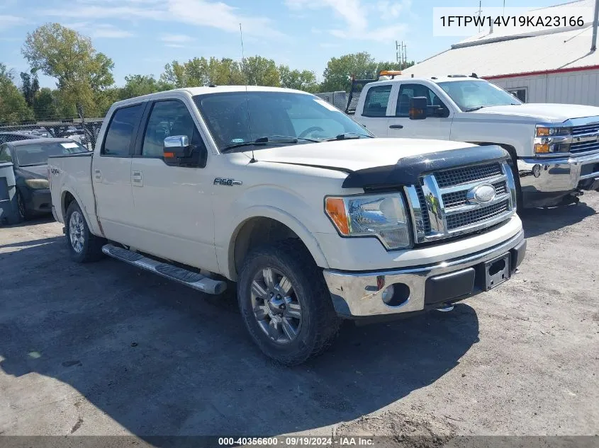 2009 Ford F-150 Lariat VIN: 1FTPW14V19KA23166 Lot: 40356600