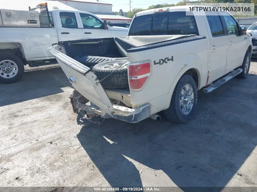 2009 Ford F-150 Lariat VIN: 1FTPW14V19KA23166 Lot: 40356600