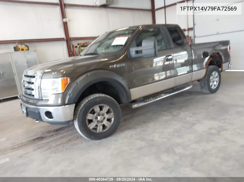 1FTPX14V79FA72569 2009 Ford F-150 Fx4/Lariat/Xl/Xlt