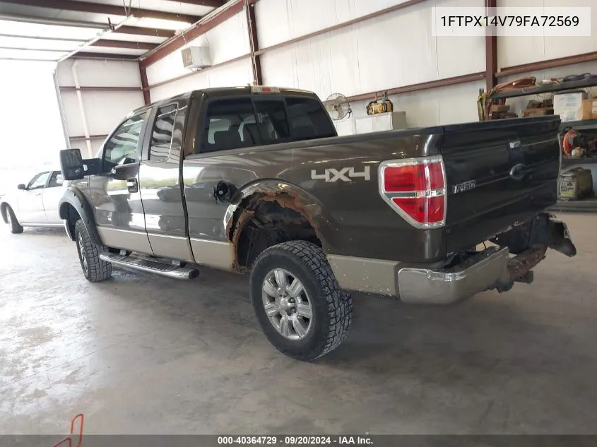 1FTPX14V79FA72569 2009 Ford F-150 Fx4/Lariat/Xl/Xlt