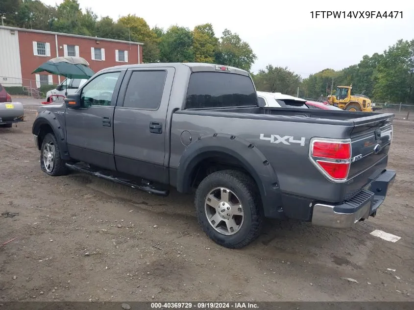 1FTPW14VX9FA4471 2009 Ford F150 Supercrew