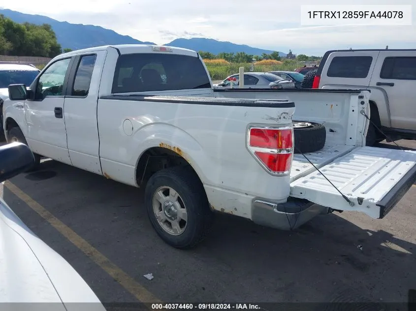 1FTRX12859FA44078 2009 Ford F-150 Super Cab