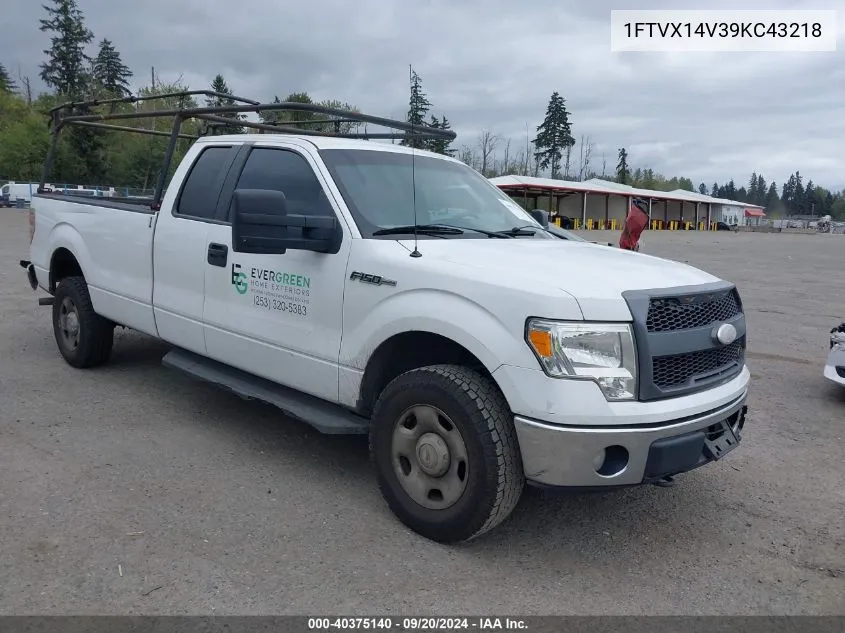 2009 Ford F-150 Xl/Xlt VIN: 1FTVX14V39KC43218 Lot: 40375140