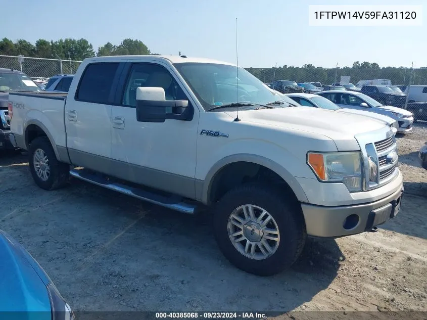 1FTPW14V59FA31120 2009 Ford F-150 Fx4/King Ranch/Lariat/Platinum/Xl/Xlt