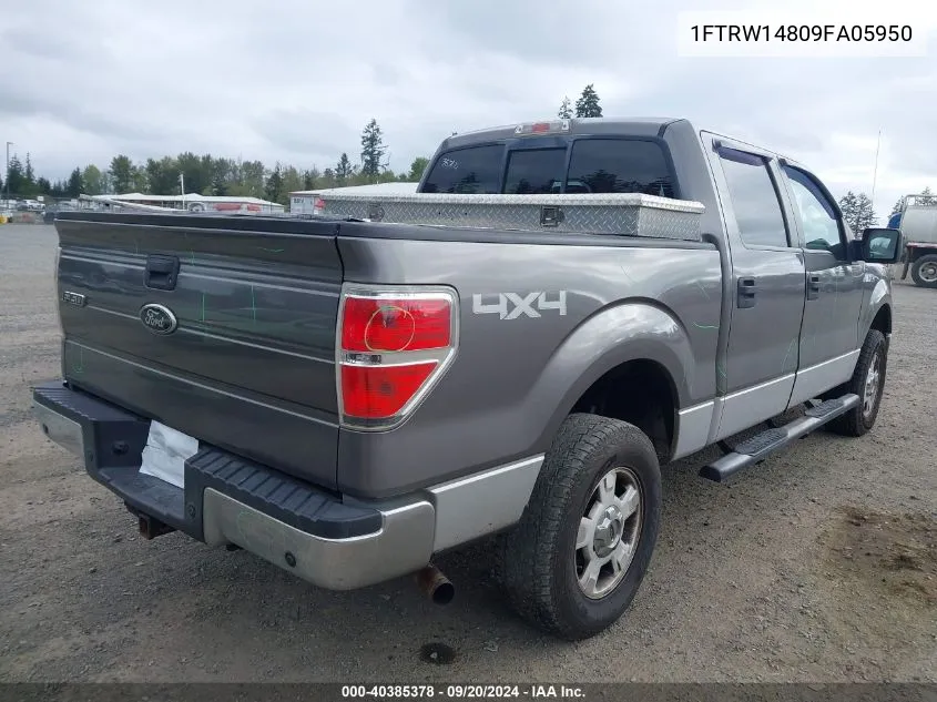 1FTRW14809FA05950 2009 Ford F-150 Xl/Xlt