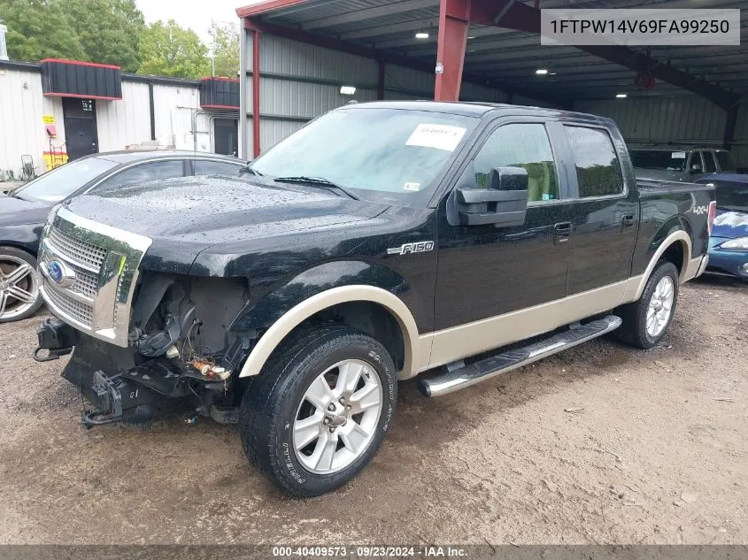 2009 Ford F-150 Fx4/King Ranch/Lariat/Platinum/Xl/Xlt VIN: 1FTPW14V69FA99250 Lot: 40409573