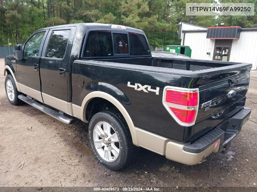 2009 Ford F-150 Fx4/King Ranch/Lariat/Platinum/Xl/Xlt VIN: 1FTPW14V69FA99250 Lot: 40409573