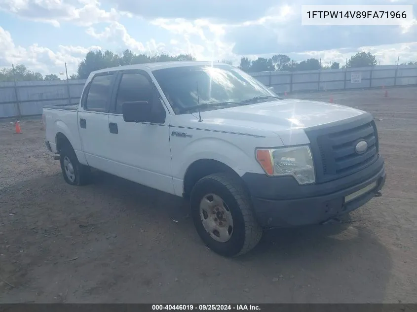 2009 Ford F-150 Fx4/King Ranch/Lariat/Platinum/Xl/Xlt VIN: 1FTPW14V89FA71966 Lot: 40446019