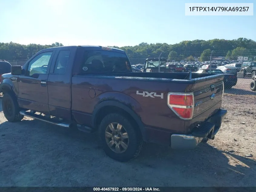 1FTPX14V79KA69257 2009 Ford F-150 Super Cab