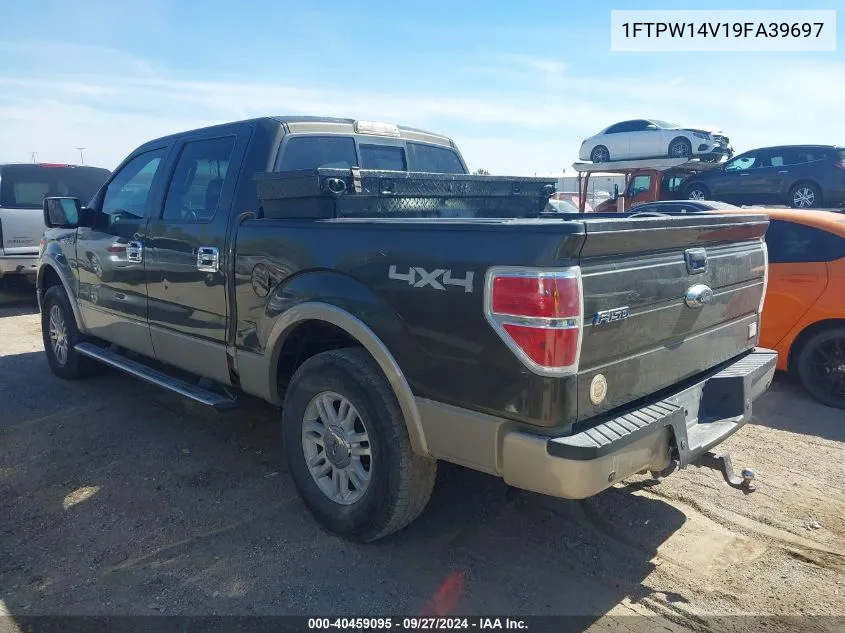 1FTPW14V19FA39697 2009 Ford F-150 Fx4/King Ranch/Lariat/Platinum/Xl/Xlt