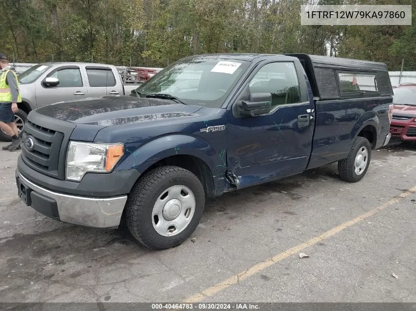 2009 Ford F-150 Stx/Xl/Xlt VIN: 1FTRF12W79KA97860 Lot: 40464783