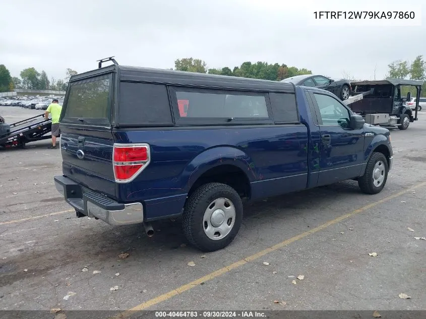 2009 Ford F-150 Stx/Xl/Xlt VIN: 1FTRF12W79KA97860 Lot: 40464783