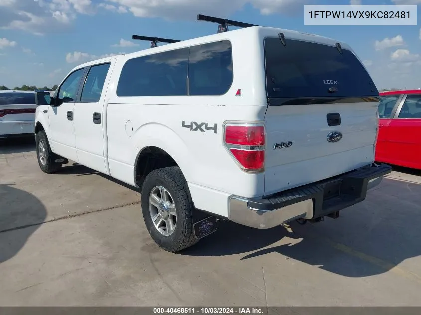 1FTPW14VX9KC82481 2009 Ford F-150 Fx4/King Ranch/Lariat/Platinum/Xl/Xlt