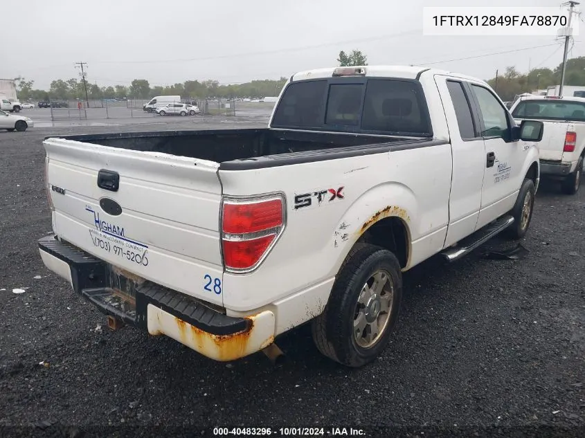 1FTRX12849FA78870 2009 Ford F-150 Stx/Xl/Xlt