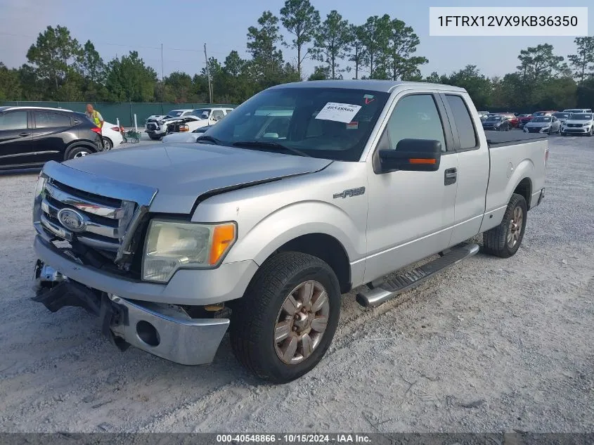 2009 Ford F-150 Lariat/Xl/Xlt VIN: 1FTRX12VX9KB36350 Lot: 40548866