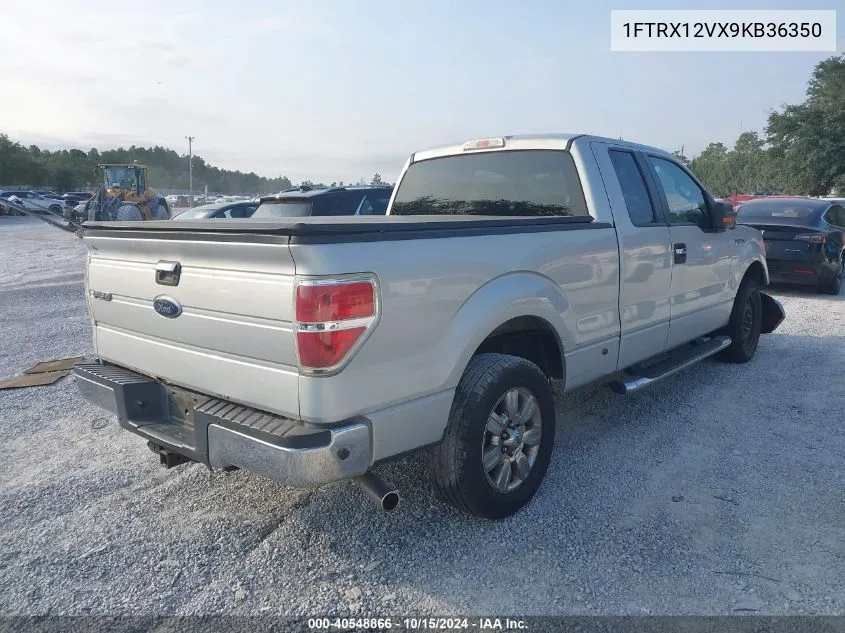 2009 Ford F-150 Lariat/Xl/Xlt VIN: 1FTRX12VX9KB36350 Lot: 40548866