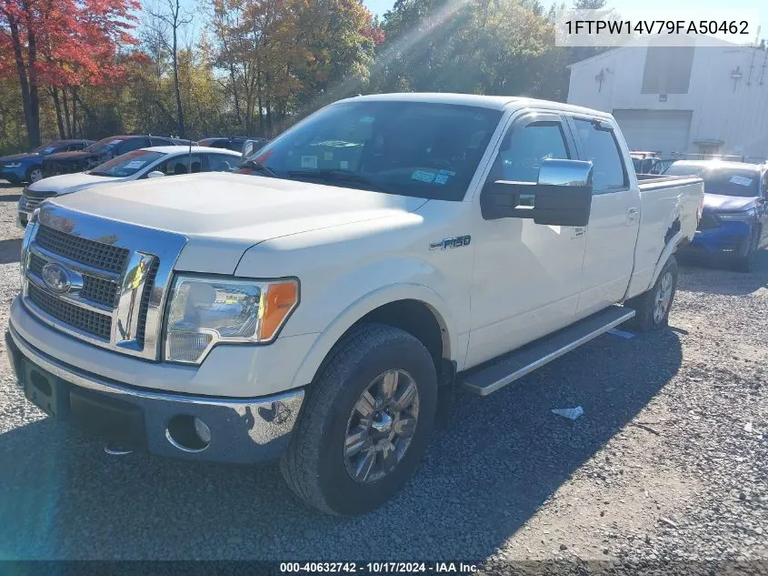 2009 Ford F-150 Fx4/King Ranch/Lariat/Platinum/Xl/Xlt VIN: 1FTPW14V79FA50462 Lot: 40632742