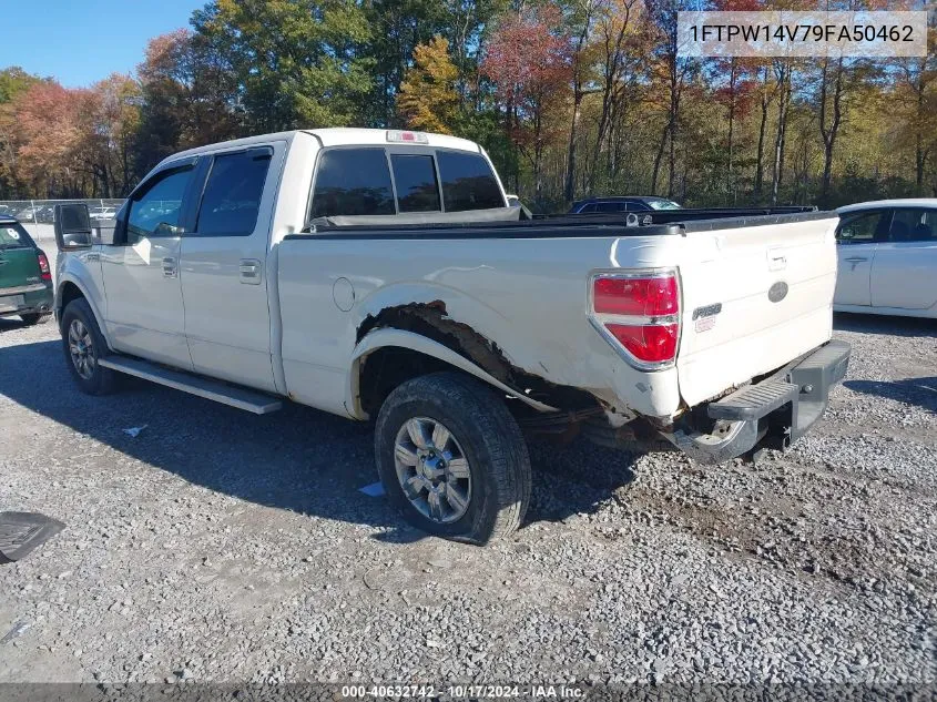 2009 Ford F-150 Fx4/King Ranch/Lariat/Platinum/Xl/Xlt VIN: 1FTPW14V79FA50462 Lot: 40632742