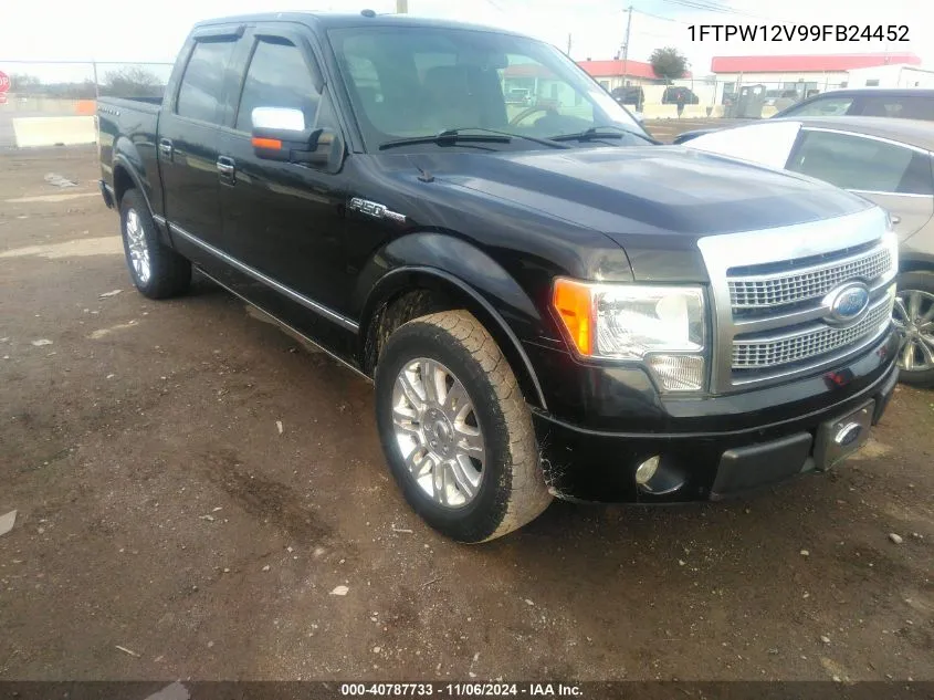 1FTPW12V99FB24452 2009 Ford F-150 King Ranch/Lariat/Platinum/Xl/Xlt