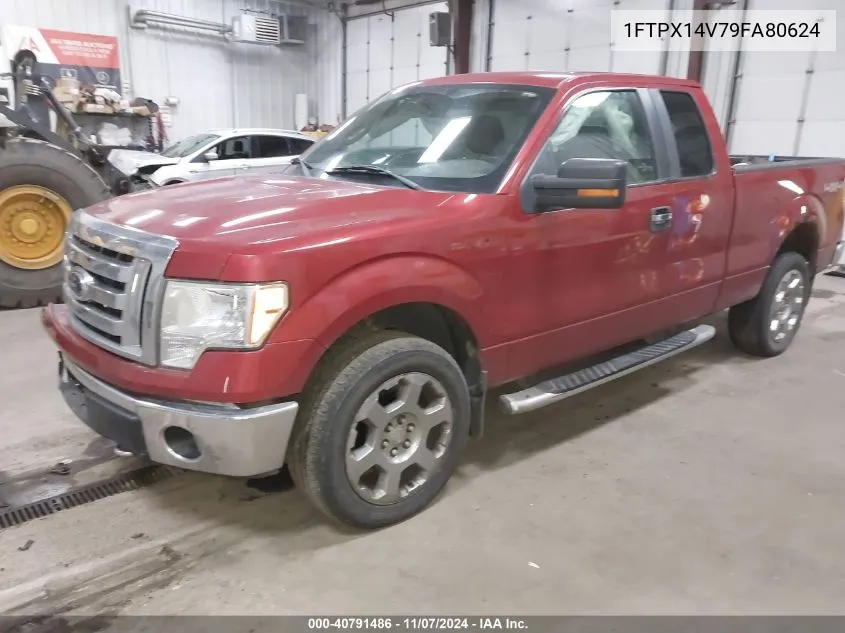 1FTPX14V79FA80624 2009 Ford F-150 Fx4/Lariat/Xl/Xlt